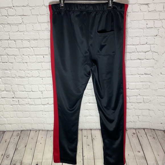 Traxedo Black & Red HW New York Track Pants XXL - Picture 3 of 3